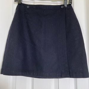 Navy skirt